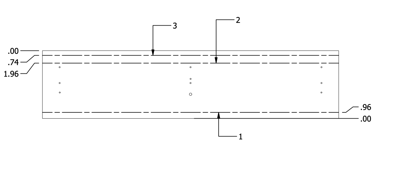 Bend document for Brake Machine on Commercial Kitchen hood Ventilation